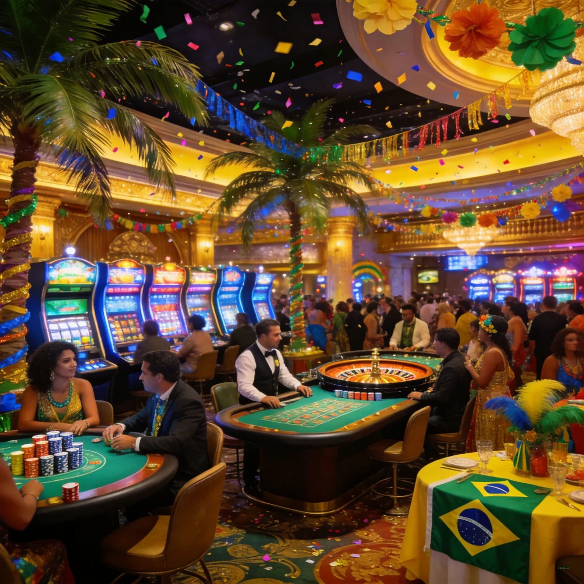 Configurações úteis dentro do app na55